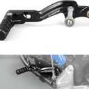 NICECNC Aluminum Transmission Control Lever Gear Shift Lever Compatible with Yamaha Tenere 700/XTZ 700 2019 2020 2021 2022 2023 2024, Tenere 700 Rally Edition 2020-2024, CNC-machined, Black