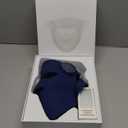 INIA Glow 4D Wireless Red Light Therapy Mask for face  Dual NIR, 320 LEDs, 4 Modes, Under-Eye Cooling, Cordless & Rechargeable LED Face Mask for Home & Travel, Skincare Gifts for Women Mom Wife, Blue