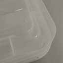 IRIS USA 32 Qt Stackable Plastic Storage Bins with Lids, 4 Pack - BPA-Free, Made in USA - See-Through Organizing Solution, Latches, Durable Nestable Containers, Secure Pull Handle - Clear