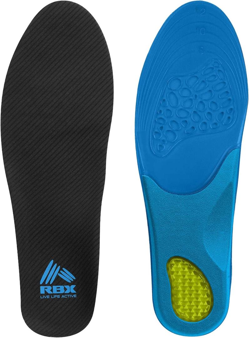 RBX Plantar Gel Ortho Insole M Size 8-12