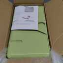 Bird Bath, Automatic Parrot Shower Bath with Pump, Birds Shower Bathtub with Running Water, Birdcage, Medium Birds Parakeet Budgies Cockatiels Conures Finches, Lovebird (Green Rectangle)