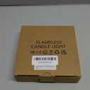 Hanzim Battery Operated LED Tea Lights: 24PACK Flameless Votive Candles Lamp Realistic and Bright Flickering Holiday Gift Long Lasting 200Hours for Seasonal & Festival Celebration Warm White