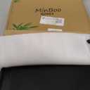 MinBoo Bamboo Appliance Slider,Sliding Tray for Coffee Maker, Kitchen Countertop Appliance Rolling Tray,Slides Easily from Under The Cabinet,Wide -Black- Large (16" Wx13 D)