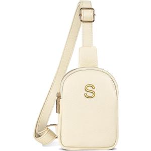 Birthday Gifts for Daughter Granddaughter, Personalized Crossbody Bags with Initial Letters, Teen Girl Gifts Trendy Stuff, Mini Lightweight Sling Purse, Gift for Her, Gift for Teen Girls