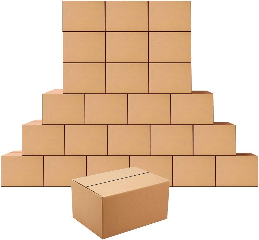 Edenseelake Shipping Boxes 10 x 7 x 5 inches Corrugated Cardboard Boxes for Shipping Package, 25 Pack