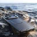 ESR for iPhone 17 Pro Max Phone Case with Stand, 23ft Military-Grade Drop Protection with Camera Control, Shock-Absorbing Rugged Cover, Compatible with MagSafe Accessories, Cyber Series, Black