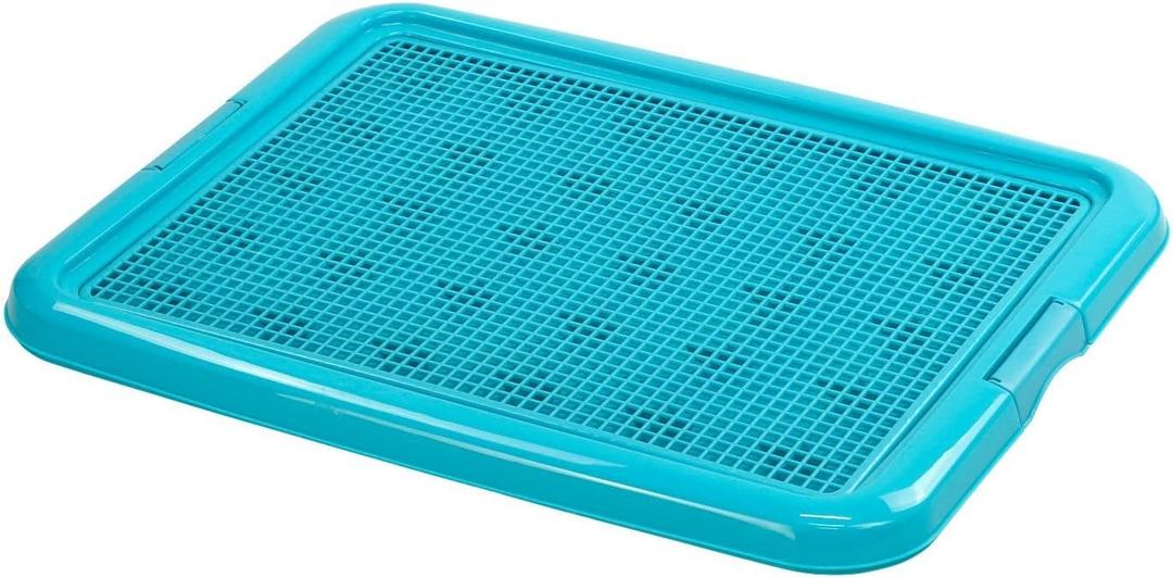 petphabet Training Pad Holder Floor Protection Dog Pad Holder Mesh Training Tray (M-18"x24")