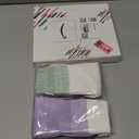 GUUNIEE Pilates & Yoga Socks for Women with Non-Slip Grip for Barre, Ballet,Hospital & Barefoot Workout 2/4 Pairs Breathable (Size 6-10, Black+White+Light Purple+Pink)