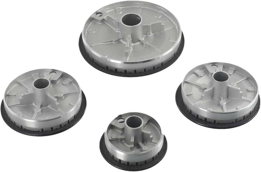 Cooker Hat Set For Most Gas Range Burner Heads, Oven Gas Hob Burner Crown Gas Stove Burner Cap, Flame Cap Cover for Kitchen Use