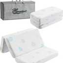 Ganondorf 38"X26" Trifold Pack and Play Mattress Pack N Play Mattress Dual-Sided Memory Foam Baby Mattress Pad