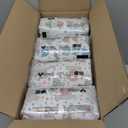 The Honest Company Comfort Dry Disposable Diapers for Sensitive Skin, Hypoallergenic, All The Alpacas + Turtle Time, Super Club Box Size 1 (814 lbs), 136 Count, 4 Packs