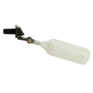 Kerick Valve MA2P2 PVC Mini Float Valve, Tank Mount, Adjustable Arm, 1.5 gpm at 60 psi, 1/4" NPT Male