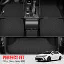 Floor Mats & Trunk Mat for 2025 2026 Toyota Camry All Weather TPE Protection Floor Liners Full Set with Cargo Liner for 2026 Toyota Camry Accessories