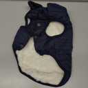 ASENKU Dog Winter Coat - Waterproof Windproof Dog Jacket, Warm Snowproof Doggie Puffer Vest for Cold Weather, Lightweight Snow Coats for Small Medium Large Dogs(M, Blue)