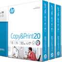 HP Printer Papers | 8.5 x 11 Paper | Copy &Print 20 lb| 6 Pack Case - 2,400 Sheets | 92 Bright | FSC Certified | 200010C