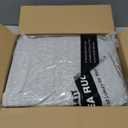 WITSHOCK 5x7 Area Rug for Living Room, Washable Rugs for Bedroom Kitchen Nursery Dining Room Office, Modern Wave Striped Rugs, Soft Thin Carpet Non Slip Low Pile for Home Decor, Green