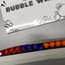 32-Piece 8 Colors Mini Bubble Wands Assortment Party Favors Toys for Kids Child, Christmas Celebration,Thanksgiving New Year, Themed Birthday,Wedding, Bath Time,Summer Outdoor Gifts for Girls Boys