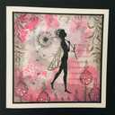 CYFUN DESIGN 6pcs Stamps Jungle Fairy Girl Mermaid Forest Cabin Clear Stamps for Card Making Scrapbooking Paper Crafts Handmade Embossing Stencil Photo Album Decor Template DIY Seal