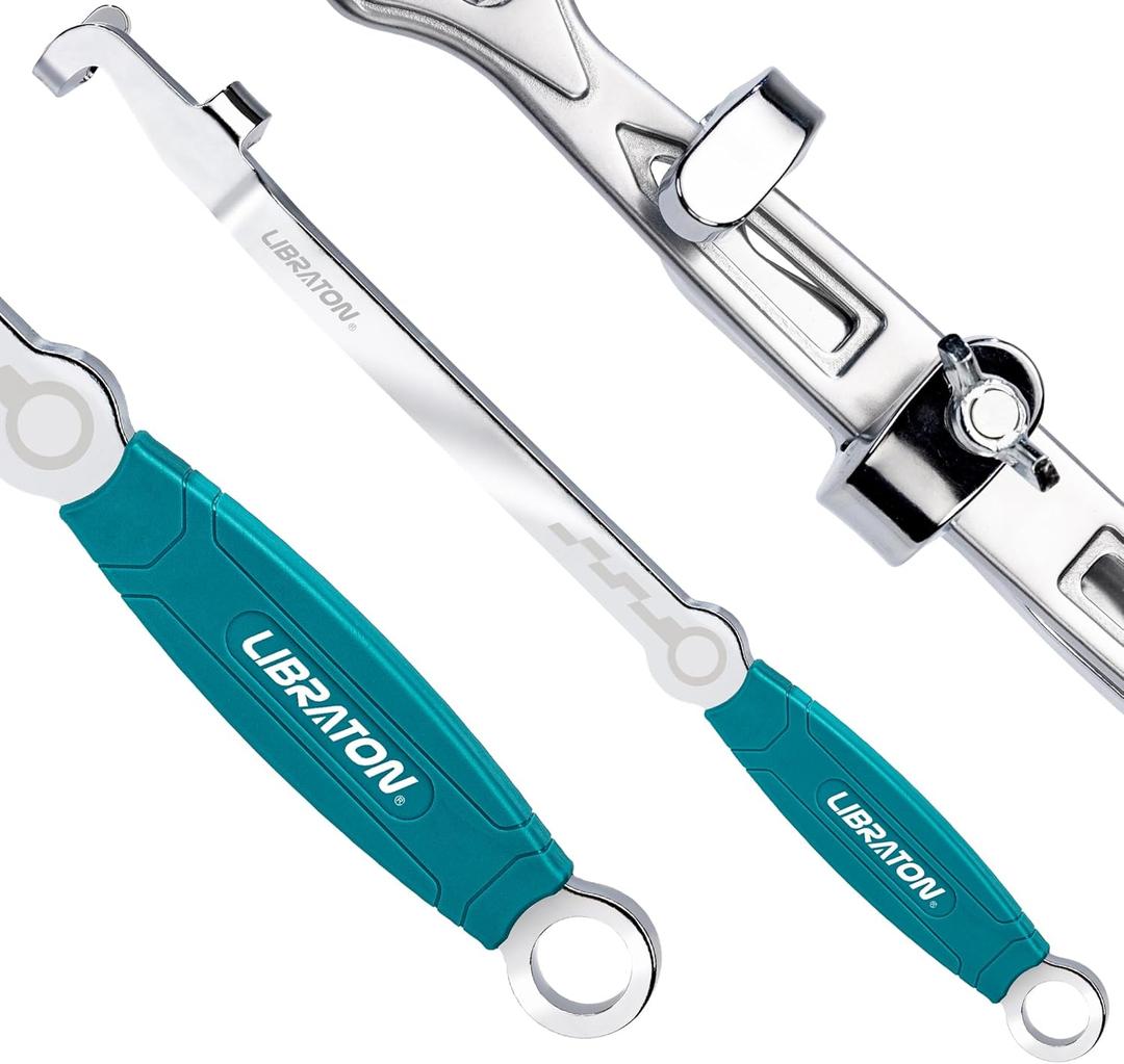 LIBRATON 15" Wrench Extender Tool Bar, Heavy Duty Universal Wrench Extender for Maximum Leverage, Extension Spanner Adapter for Automotive Repair & Mechanic, Extension Wrench with Non-Slip Grip