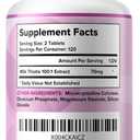 Natural Foundation Supplements Milk Thistle Supplement 240 Tablets Daily Liver Support 70mg 100:1 Extract 3rd Party Tested 80% Silymarin Made in The USA (240), Best Before March 2026