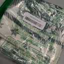 Artoid Mode Buffalo Plaid Snowflakes Christmas Table Runner, Seasonal Winter Kitchen Dining Table Decoration for Home Party Decor 13x48 Inch (Red)