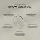 Brow Code GOLD Nourishing Eyebrow Growth Oil (5ml)  Enriched w/ 5 Advanced Botanicals  Brow Oil for Growth