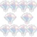 Sea Shells Balloons Multi-color Sea Shells Foil Mylar Balloon for Baby Shower Birthday Ocean Themed Party Decoration Supplies (Iridescent)