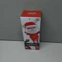 Christmas Santa Bubble Wand Machine for Kids Maker Blower Toys Christmas Basket Stocking Stuffers Birthday Gift Outdoor Indoor Automatic for 3 4 5 6 7 8 + Year Old Toddlers Little Girls Boys