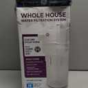 GE Whole House Water Filtration System, Reduces Sediment, Rust & More, Install Kit & Accessories Included, Filter Not Included, Replace Filters (FXHTC, FXHSC) Every 3 Months, GXWH40L
