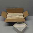 DIOMMELL 4 Pack Foldable Cloth Storage Box Closet Dresser Drawer Organizer Fabric Baskets Bins Containers Divider for Clothes Underwear Bras Socks Clothing,Beige 400