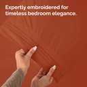 King Pillow Cases Set of 2 - Ultra Soft Hotel Quality Pillowcase Covers - Comfy, Cozy & Wrinkle Free - Shrinkage, Stain & Fade Resistant - Machine Washable Pillow Protectors - 2 Piece Set - Terracotta