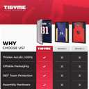Jersey Frame Display Case Sports Jersey Display Frame with 98% UV Protection for Football, Baseball, Basketball, Hockey, Soccer, Uniform & T-Shirt