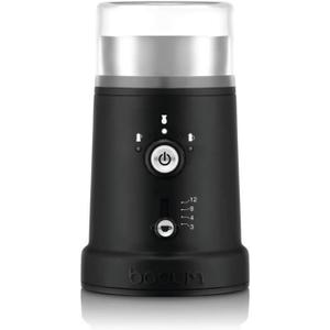 Bodum 12041-01EURO BISTRO Electric Coffee Grinder with Slats, Adjustable, 150 W