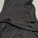 MakeMeChic Women's Casual Off Shoulder Ribbed Knit Long Sleeve Bodysuit Tee Shirts Leotard Tops (Black)