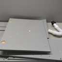 Pure & Easy White Sink and Grey Table