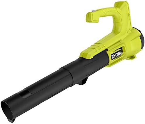 RYOBI ONE+ 18V 90 MPH 250 CFM Cordless Battery Leaf Blower (Tool Only), P21011
