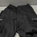 WZIKAI Womens Parachute Cargo Pants Y2K Baggy Cargo Pants Wide Leg Casual Joggers with Pockets (Small, Black)