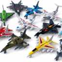 Plane Toys Airplane Toys  12-Pack Mini Fighter Jets Set for Kids, Small Military Glide Planes, Party Favors & Gifts