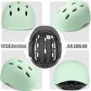 CELOID Kids Bike Helmet, Toddler Cyling Helmets for Ages 5-8 Years Boys Girls, Child Adjustable Multi-Sport Bicycle Skateboard Roller Skate Scooter Rollerblade Balance Skateboarding Helmet, Teal