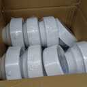 16 oz White Microwave Safe Bowls - Disposable Catering and Party Bowls - Case of 800