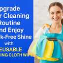 Premium Reusable Dish Cloths Towels Super Absorbent-Sustainable Cleaning Microfiber Rolls Wipes Large for Kitchen-Optimized-Home- Cars- Glasses -bathrooms- Electronics (Blue) 50 Pack