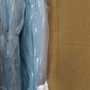 EAGLE PEAK Tufted Outdoor/Indoor High Back Patio Chair Cushions, Set of 2, 46'' x 22'', Aqua Blue