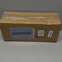 Suli Extra Large Kitchen Utensils Holder with 4 Compartments, Wooden Utensil Organizer for Kitchen Countertop, Farmhouse Decor, Rustic Cooking Utensil - White grain