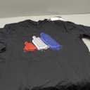 adidas Men's Lounge Ice Graphic T-Shirt (Large, Black)