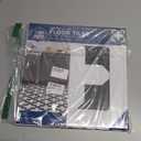 FloorPops FP3308 Nordic Peel & Stick Floor Tiles, Black (12"L x 12"W x 0.06"T)