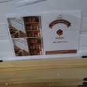 Solid Pine Wire Shelf Covers, 16" D x 35" L, Tool-Free Pantry Rack, 35" Length