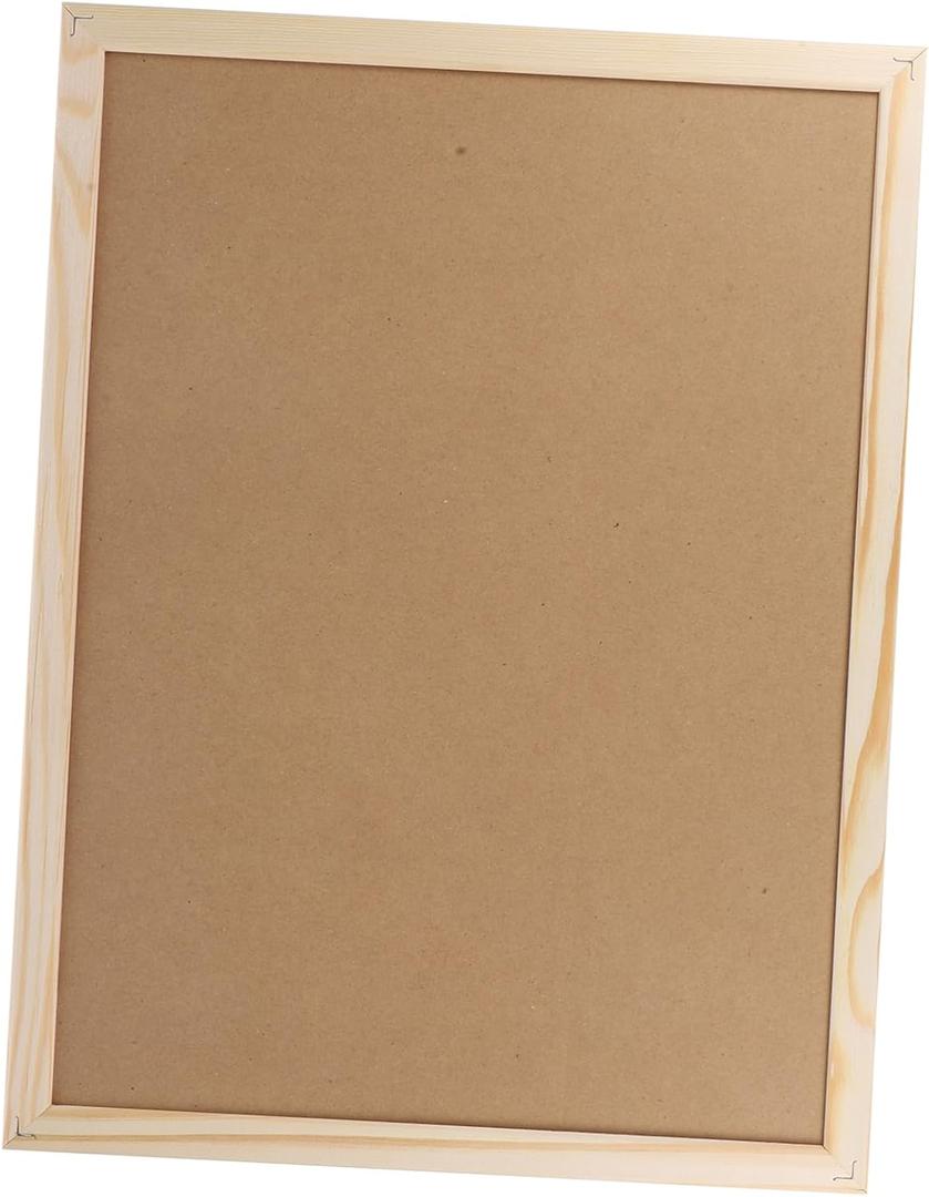 Operitacx Decorative Cork Bulletin Board Lightweight Wall Mount Message Organizer for Office Home School with Stylish Trim Frame for Notes Photos Keys Mask Storage