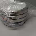 Elk and Friends Stainless Steel Divided Plates with Silicone Sleeve for Babies & Toddlers | Lids Included | Stay Put Suction | Dinner & Snack Plates | 4 Pack, 7.8 inches