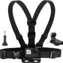 Chest Mount Strap Harness Chesty Body Mount Compatible with GoPro Hero 13, 12, 11, 10, 9, 8, 7, 6, 5, 4, Session, 3+, 3, 2, 1, Max, Hero (2018), AKASO, DJI Osmo Action Cameras