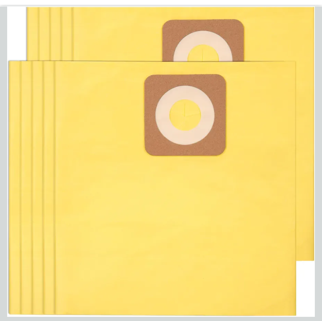 10 Pack 39970 Shop Vac Bags for CRAFTSMAN 6 and 9 Gallon Wet/Dry vacs, Replacement Part CMXZVBE39970 Fine Collection Dust Bags